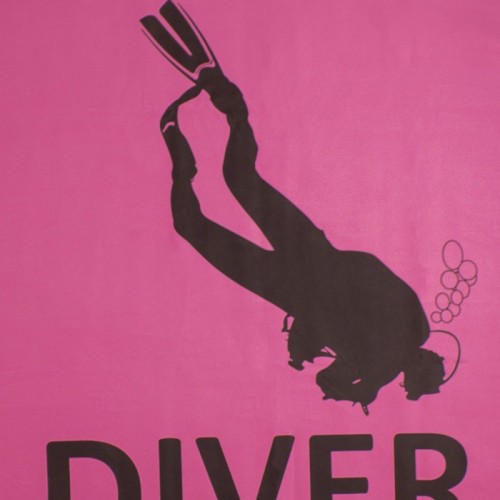 Microvezel strandhanddoek - Diver